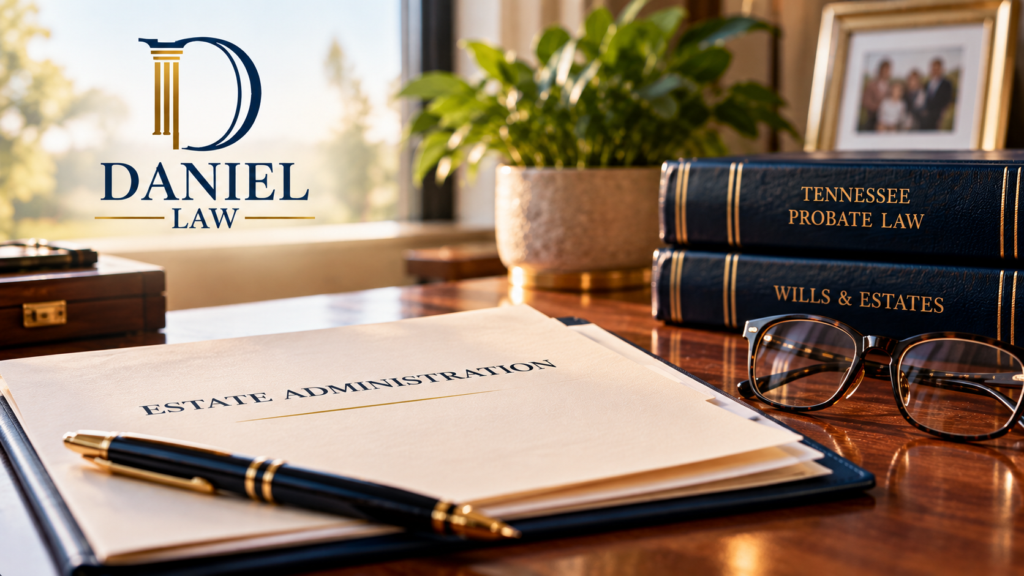 Probate an estate in Tennessee - Daniel Law, PLLC